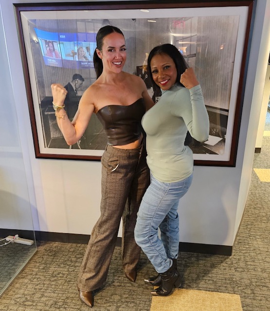 Two powerful women in one picture! WWE's @ImChelseaGreen and KDKA Radio ...