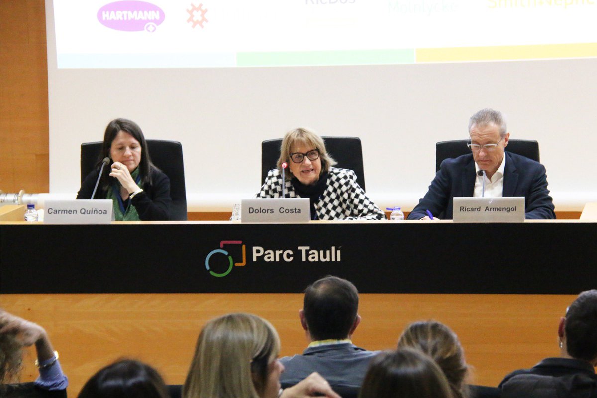 parctauli's tweet photo. 🔝 Avui ha tingut lloc la primera jornada d'atenció intermèdia del Vallès Occidental 

🚀 La sessió ha servit per potenciar la millora continua de la cura i qualitat assistencial. 

🔗 https://t.co/15FlWYh2lF

#FemTaulí https://t.co/s0CMPDc1BM