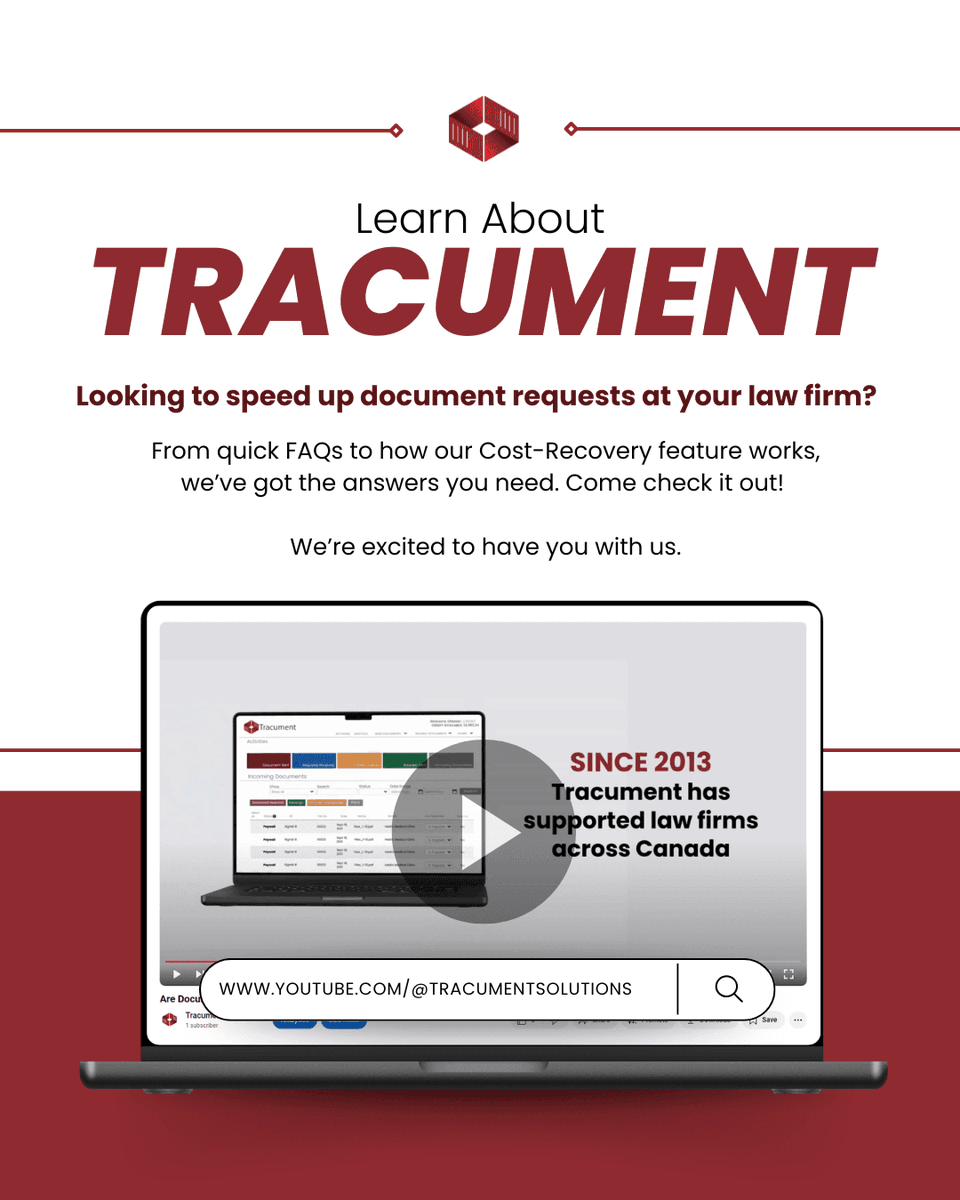 Tracument Solutions Inc. tweet media