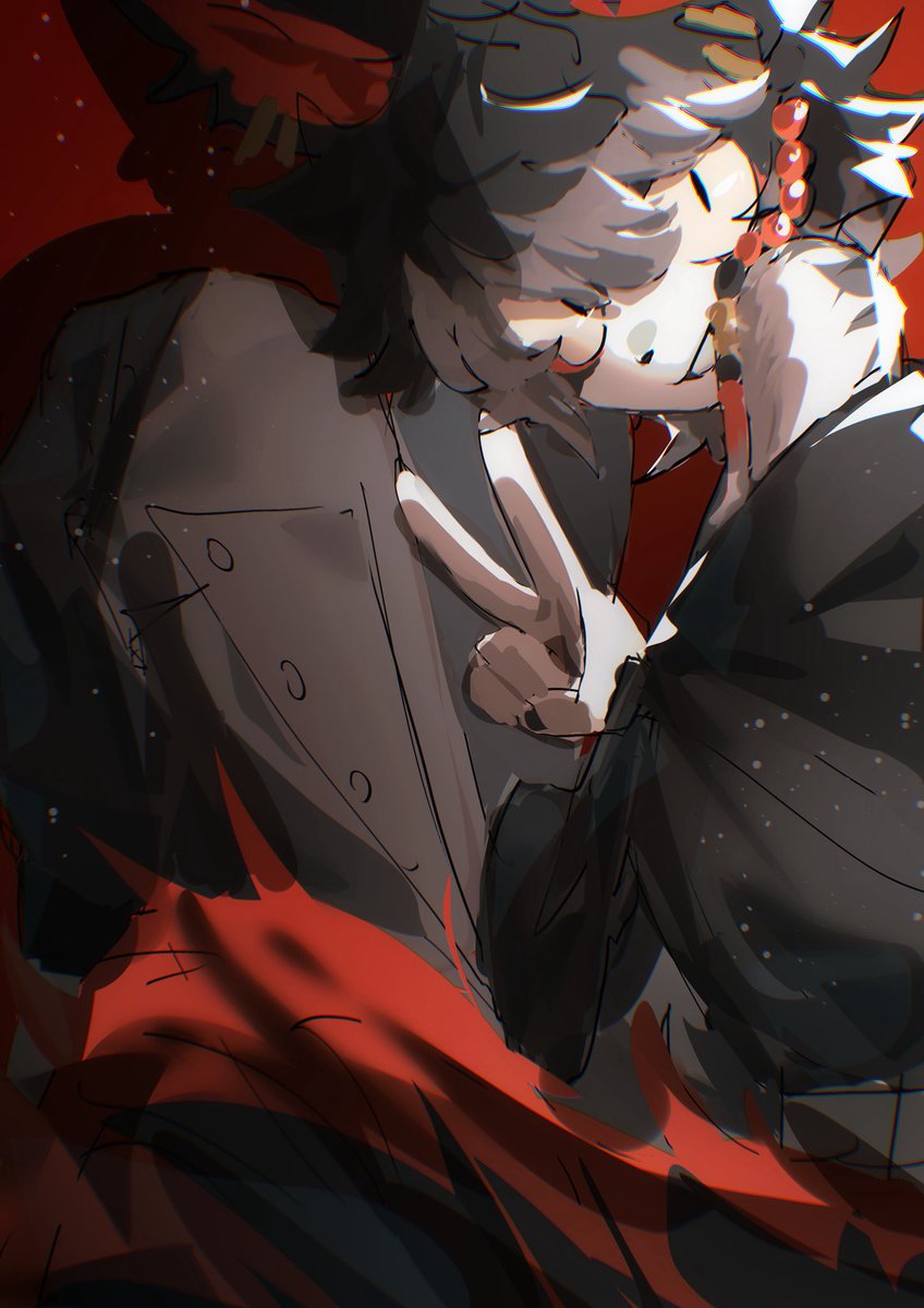 ア！
#アークナイツ版深夜の真剣お絵かき60分一本勝負