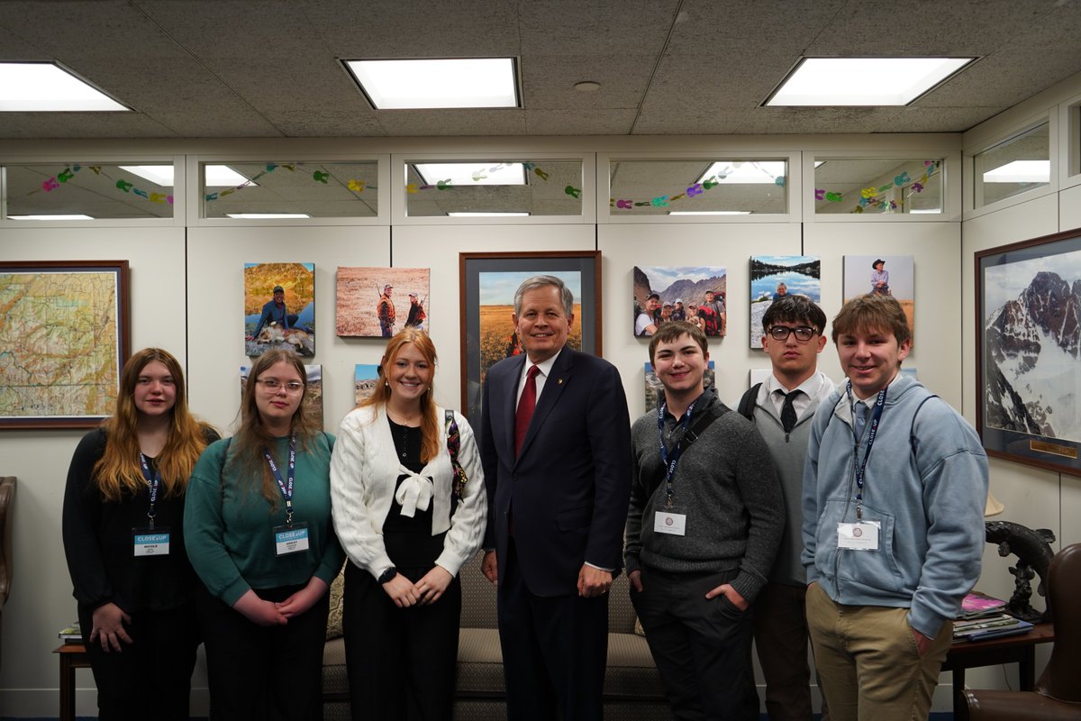 Steve Daines tweet media