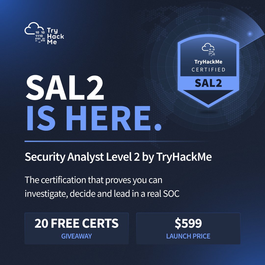 TryHackMe tweet media