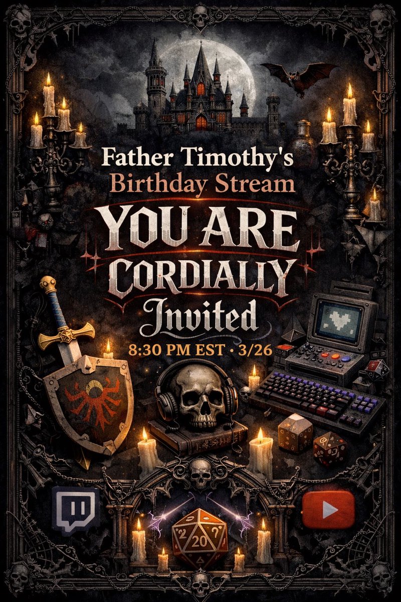 ⚔️Father Timothy⚔️ Streamer / Author tweet media