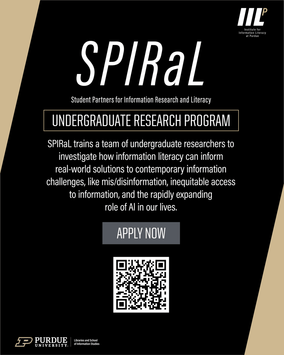 Purdue Libraries and School of Information Studies tweet media