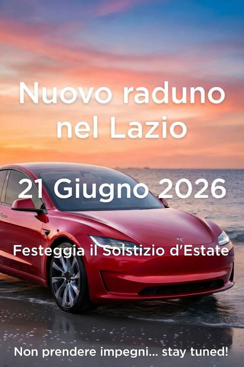Tesla Club Italy tweet media
