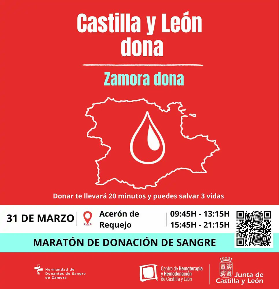 Zamora acoge un maratón de donación de sangre para garantizar reservas antes de Semana Santa
tuvozdigital.com/zamora-acoge-u…