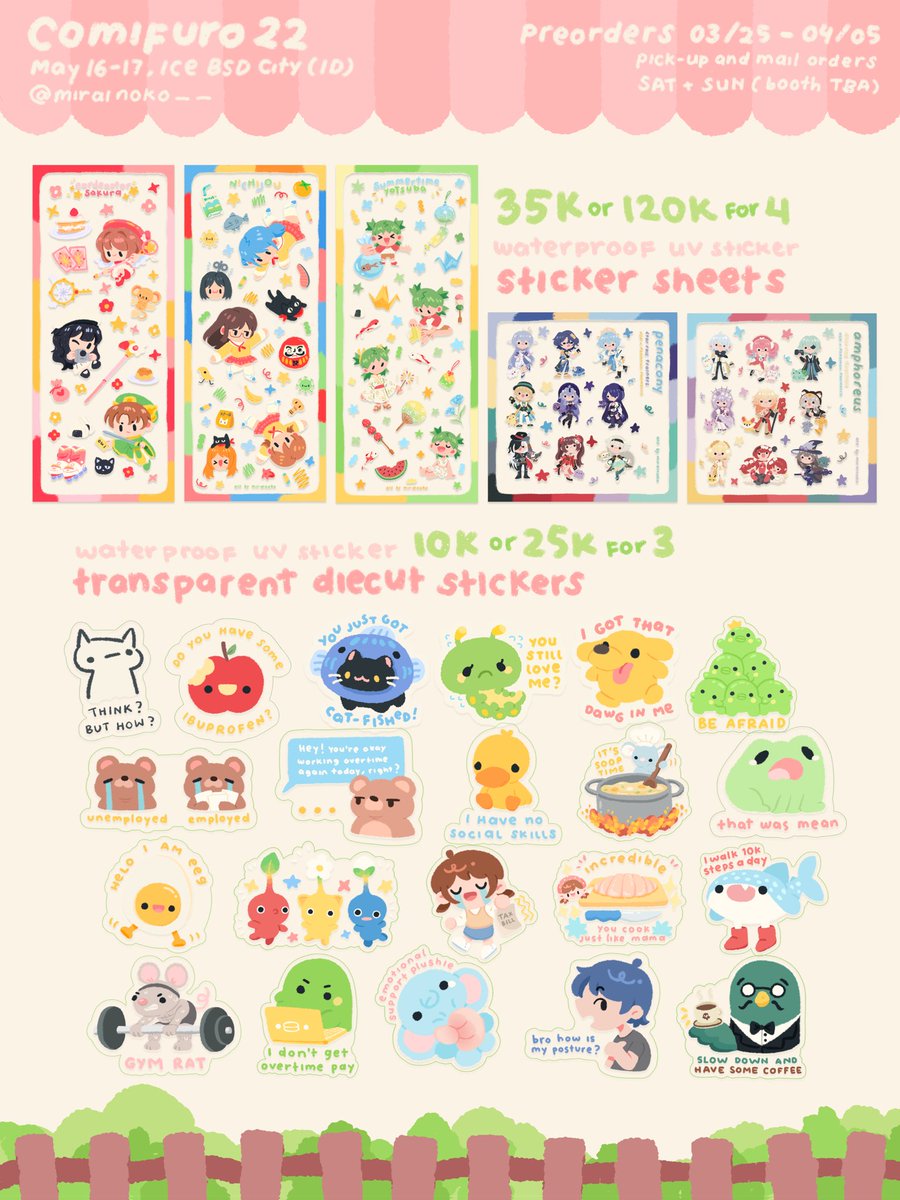 mirai みらい ★ KKAM Table 68 tweet media