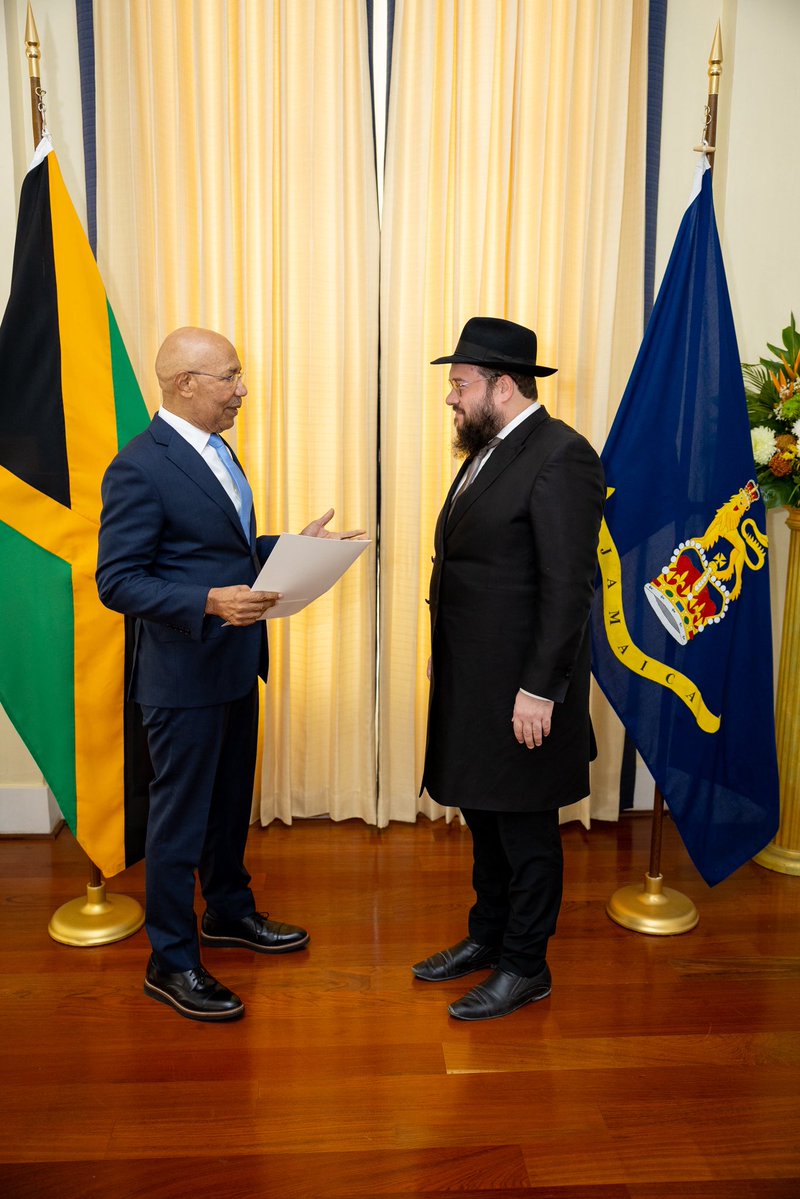 GovernorGeneralJamaica tweet media