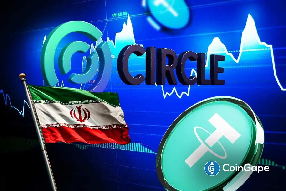 CoinGapeMedia's tweet image. 🚨 @Tether, @Circle Blacklist Iranian Exchange #Wallex Wallet Amid Ongoing War

#Stablecoin giants #Tether and #Circle have reportedly frozen funds linked to an #Iranian crypto exchange. The platforms targeted a wallet belonging to Wallex, locking $117,000 in $USDT and $USDC.