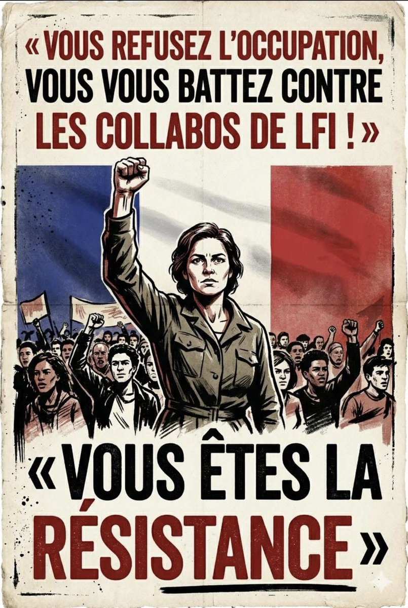 Résistance !

Tout comme De Gaulle au siècle dernier