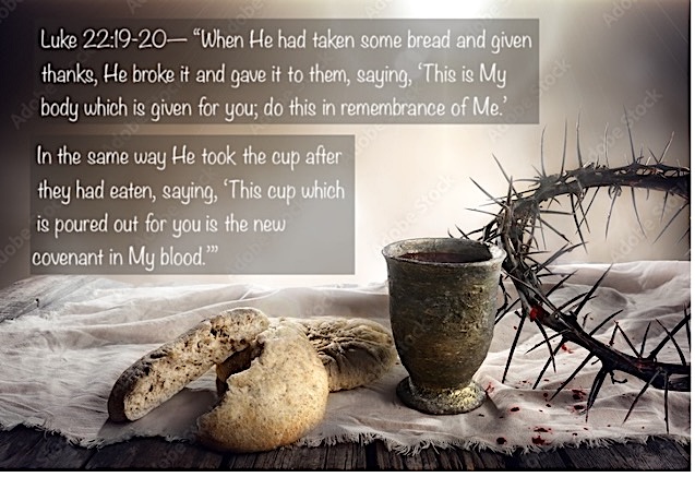 CapitolStudies's tweet photo. Jesus knew He was to suffer and die.  The bread symbolized His body, yet unbroken, to be the sacrifice for all. His blood, not yet spilled, represents the New Covenant— a covenant that could not be achieved through the law but in receiving His grace. #AtoningDeath https://t.co/vgiyQ48aly