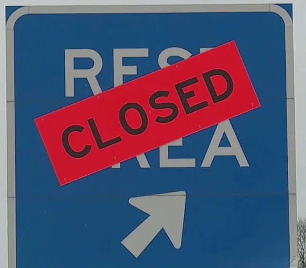 Nebraska511's tweet image. #GrandIsland #HallCounty Rest Area closed I-80 WB at MM 316 due to power work. 
new.511.nebraska.gov/event/NECARS5-…