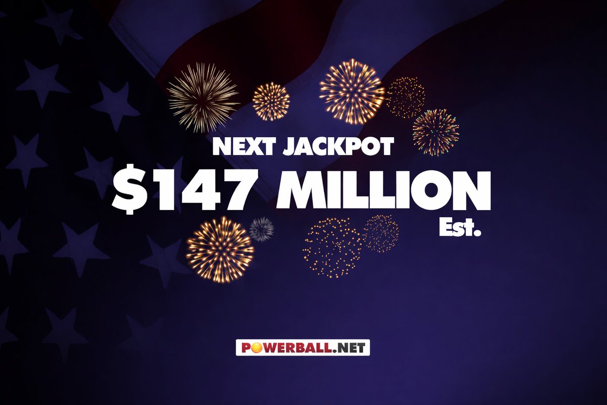 PowerballUSA's tweet image. 🎆The #Powerball jackpot is almost at $150 million, so this could be the last draw for a while where #PowerPlay is available.🤓

⏰Use the link below to get your tickets!⌛
powerball.net/buy-tickets

#powerballusa #lottery #tickets #uslottery #WednesdayDraw #luckynumbers #jackpot