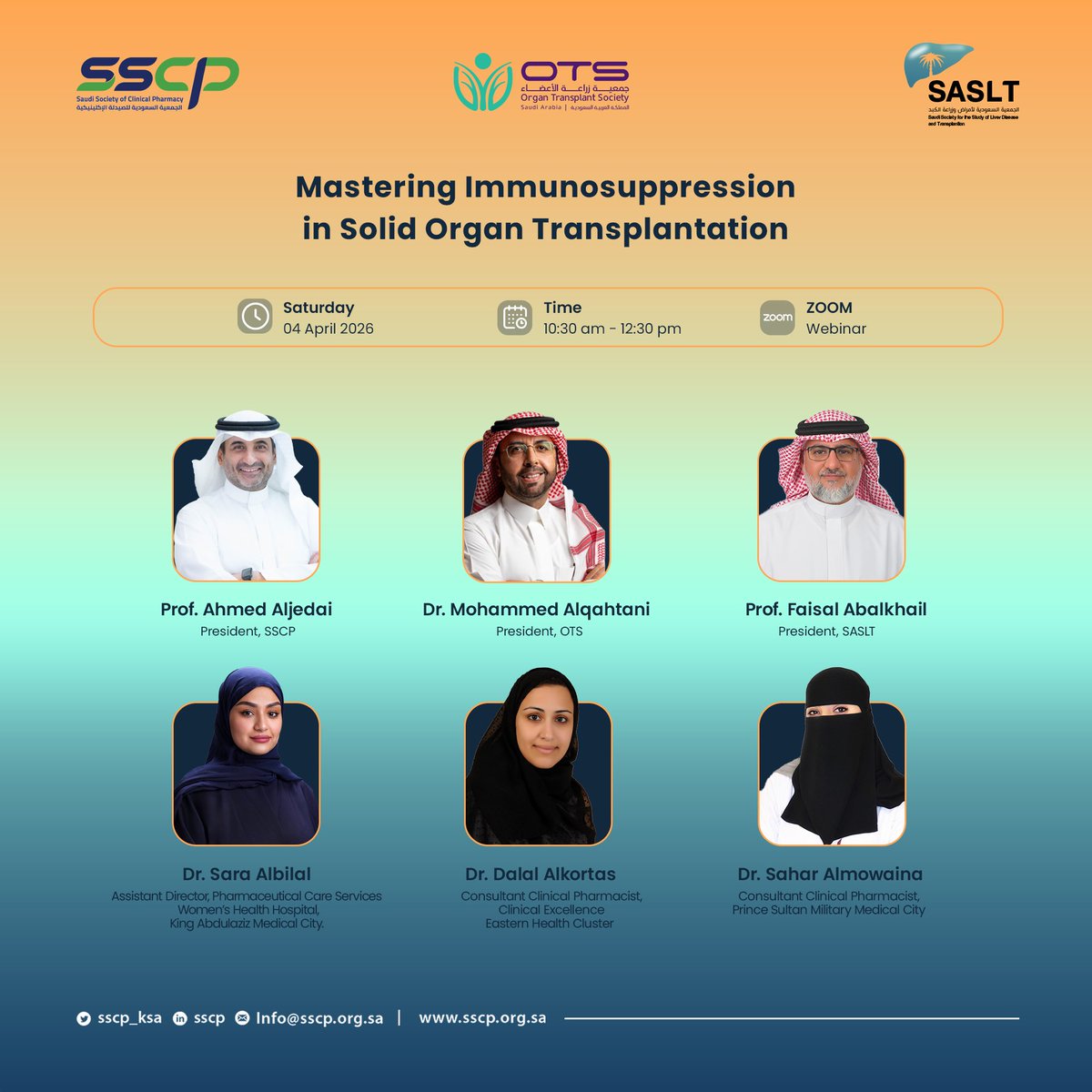 Saudi Society of Clinical Pharmacy tweet media