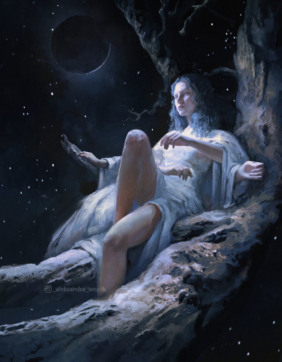 Black moon by Aleksandra Wojcik