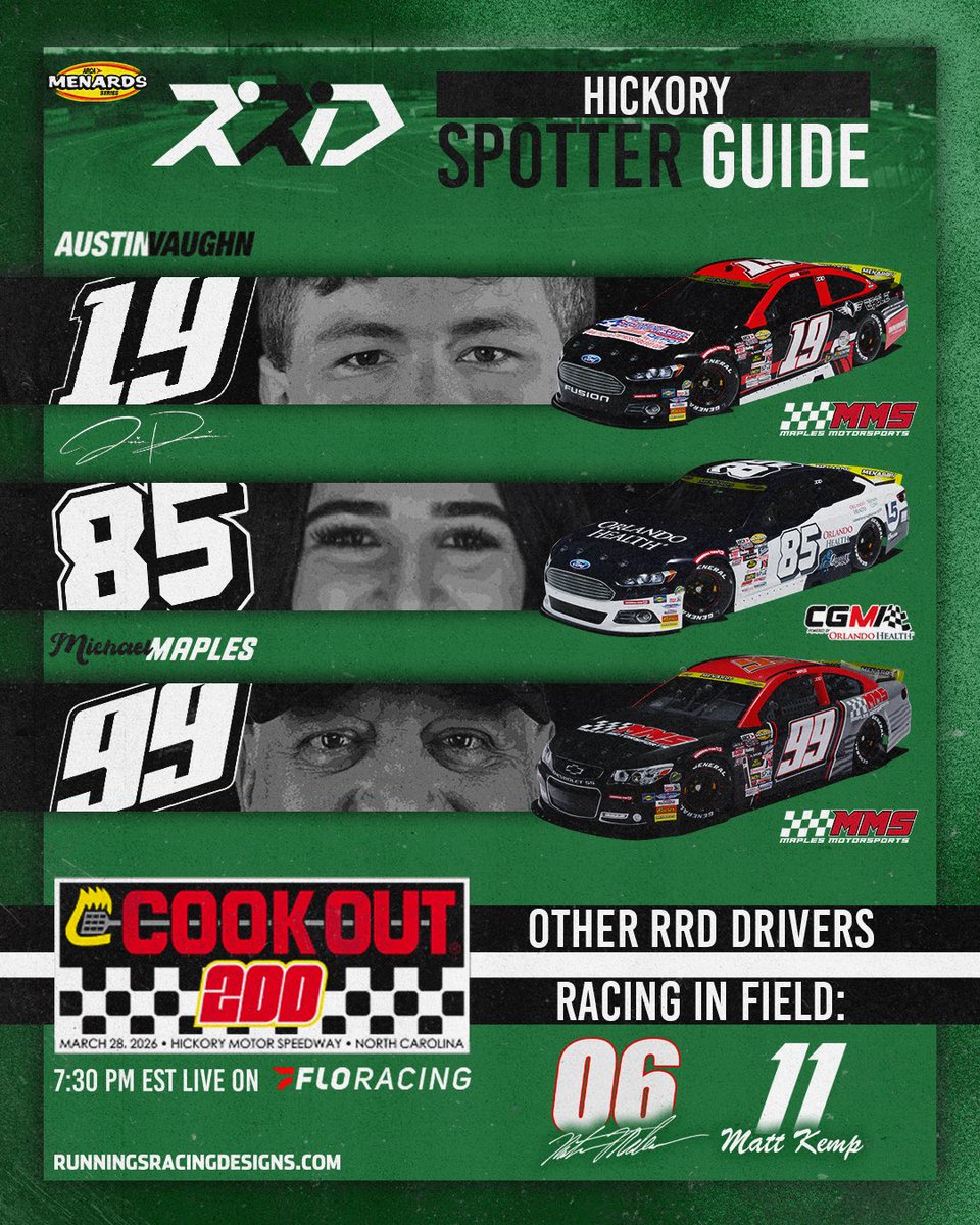 Running’s Racing Designs LLC tweet media