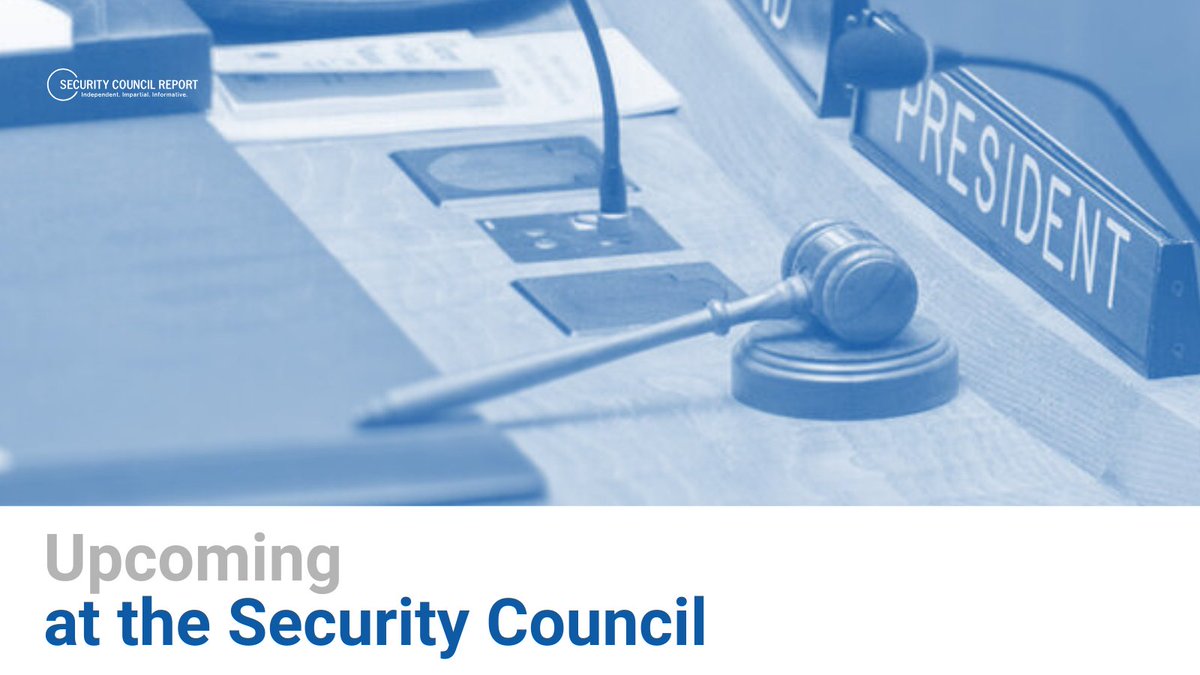 Security Council Report tweet media