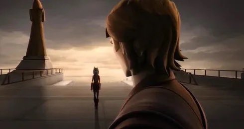 StarWarsBean's tweet photo. Ahsoka Tano leaving the Jedi order was like when Zayn Malik left One Direction. https://t.co/AwT9G4rk9z