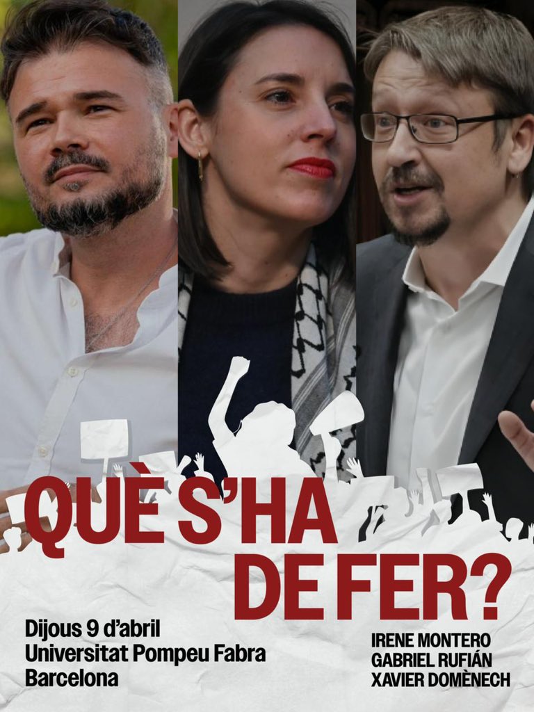 Gabriel Rufián tweet media