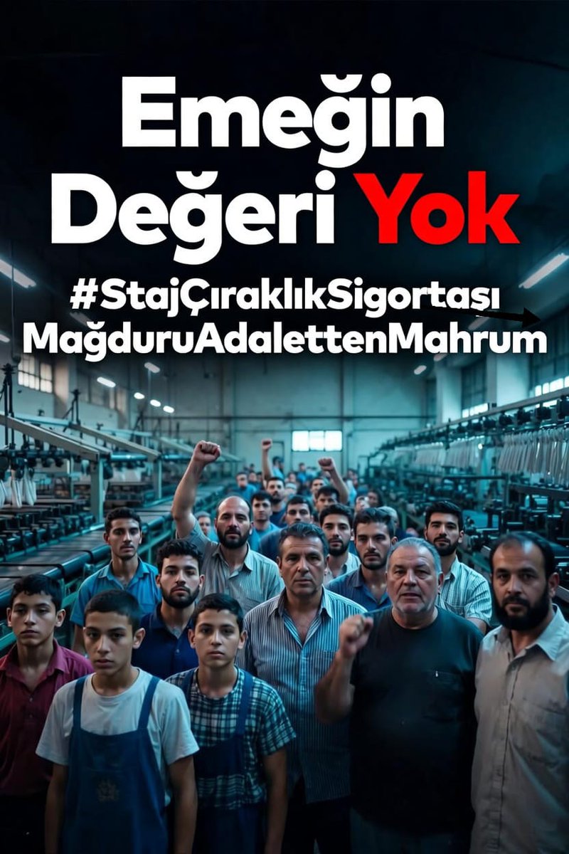 Emeğin değeri yok sayıldığında, adalet de anlamını yitirir.

<a href="/herkesicinCHP/">CHP 🇹🇷</a>
<a href="/iyiparti/">İYİ Parti</a>
<a href="/rprefahpartisi/">Yeniden Refah Partisi</a>
<a href="/anahtarparti/">Anahtar Parti</a>
<a href="/GelecekPartiTR/">Gelecek Partisi</a>
<a href="/devapartisi/">DEVA Partisi</a>
<a href="/SaadetPartisi/">Saadet Partisi</a>
<a href="/DSPGenelMerkez/">Demokratik Sol Parti</a>
<a href="/_DemokratParti/">Demokrat Parti</a>
<a href="/zaferpartisi/">Zafer Partisi</a>
<a href="/eczozgurozel/">Özgür Özel</a>
<a href="/MDervisogluTR/">Müsavat Dervişoğlu</a>
<a href="/erbakanfatih/">Dr. Fatih Erbakan</a>
<a href="/yavuzagiraliog/">Yavuz Ağıralioğlu</a>