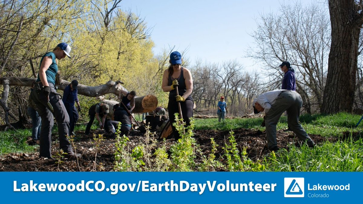 🌎 Celebrate Earth Day with a volunteer project on April 25! 

Each year Lakewood hosts a community project to help improve the surrounding area. Spend your Earth Day with us caring for the environment! 

Register today: lkwd.co/EarthDayVolunt…
