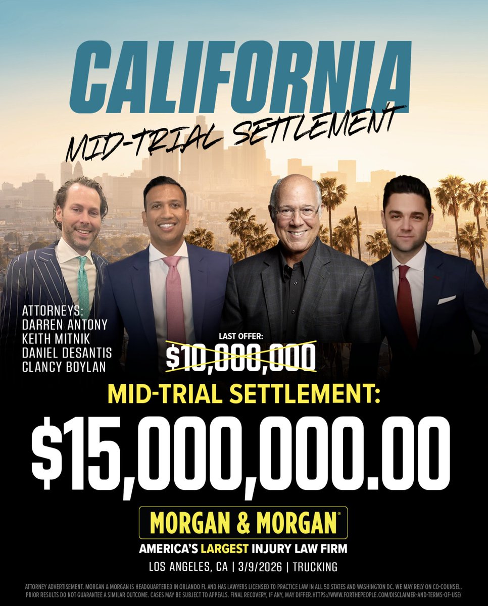 Morgan & Morgan tweet media