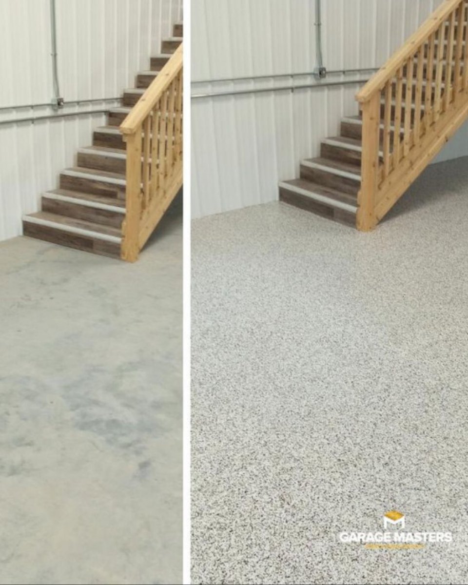 Old concrete ➜ new life.
 
Dusty
Stained
Cracked
 
Turned into a clean, sealed polyaspartic floor.
 
Same garage. Completely different feel.

#garagebeforeafter #polyasparticfloor #garagemasters