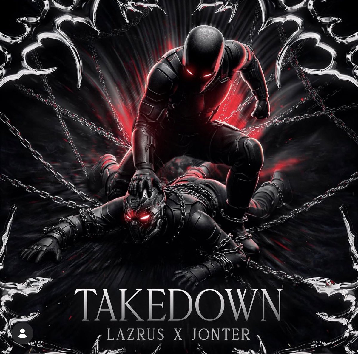 NewEDMToday's tweet photo. TAKEDOWN by @LazrusOfficial x @Junterofficial7 

this friday 👀 https://t.co/Z9OuDQ77Bv