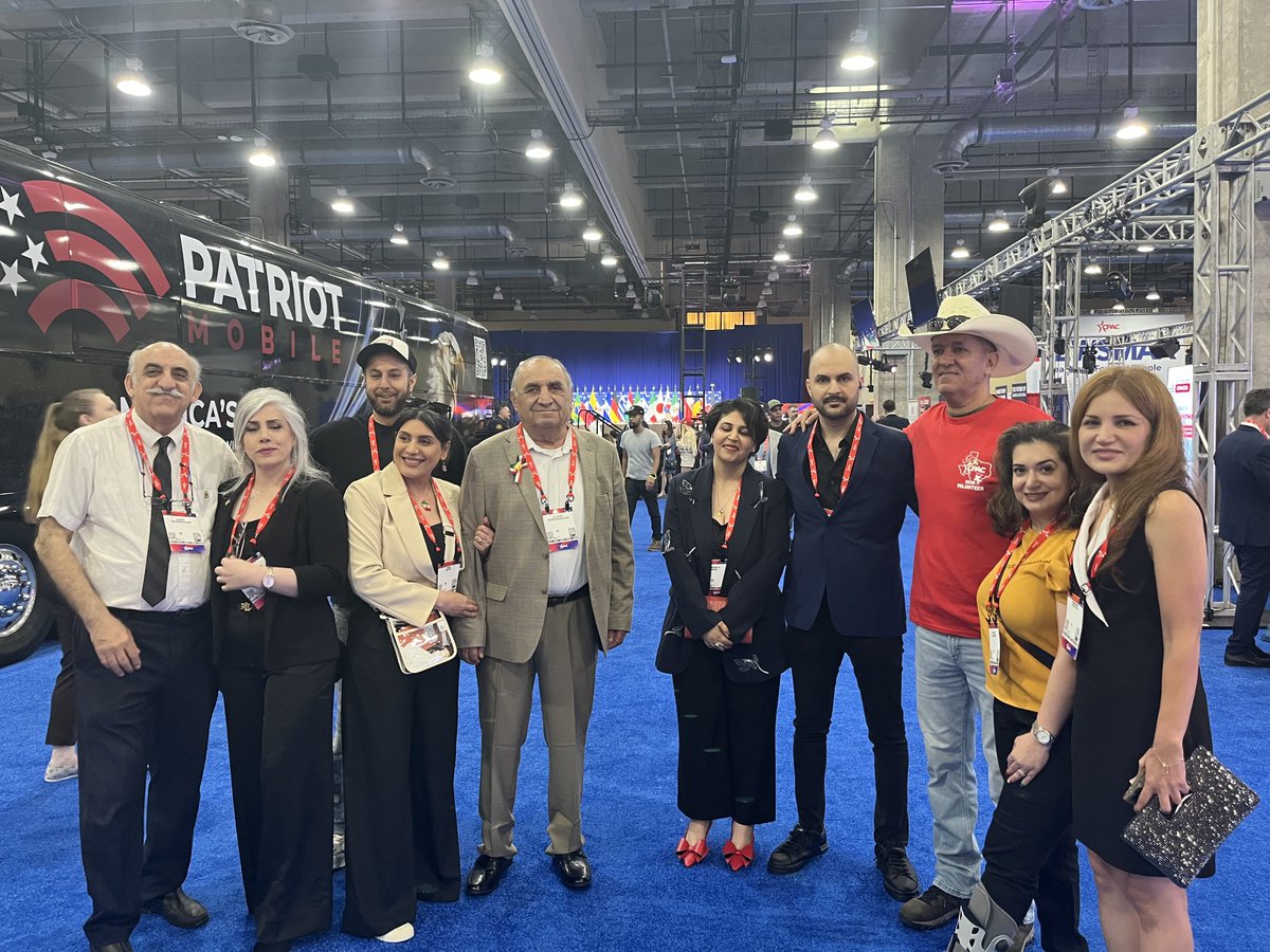 CPAC with my fellow Persians