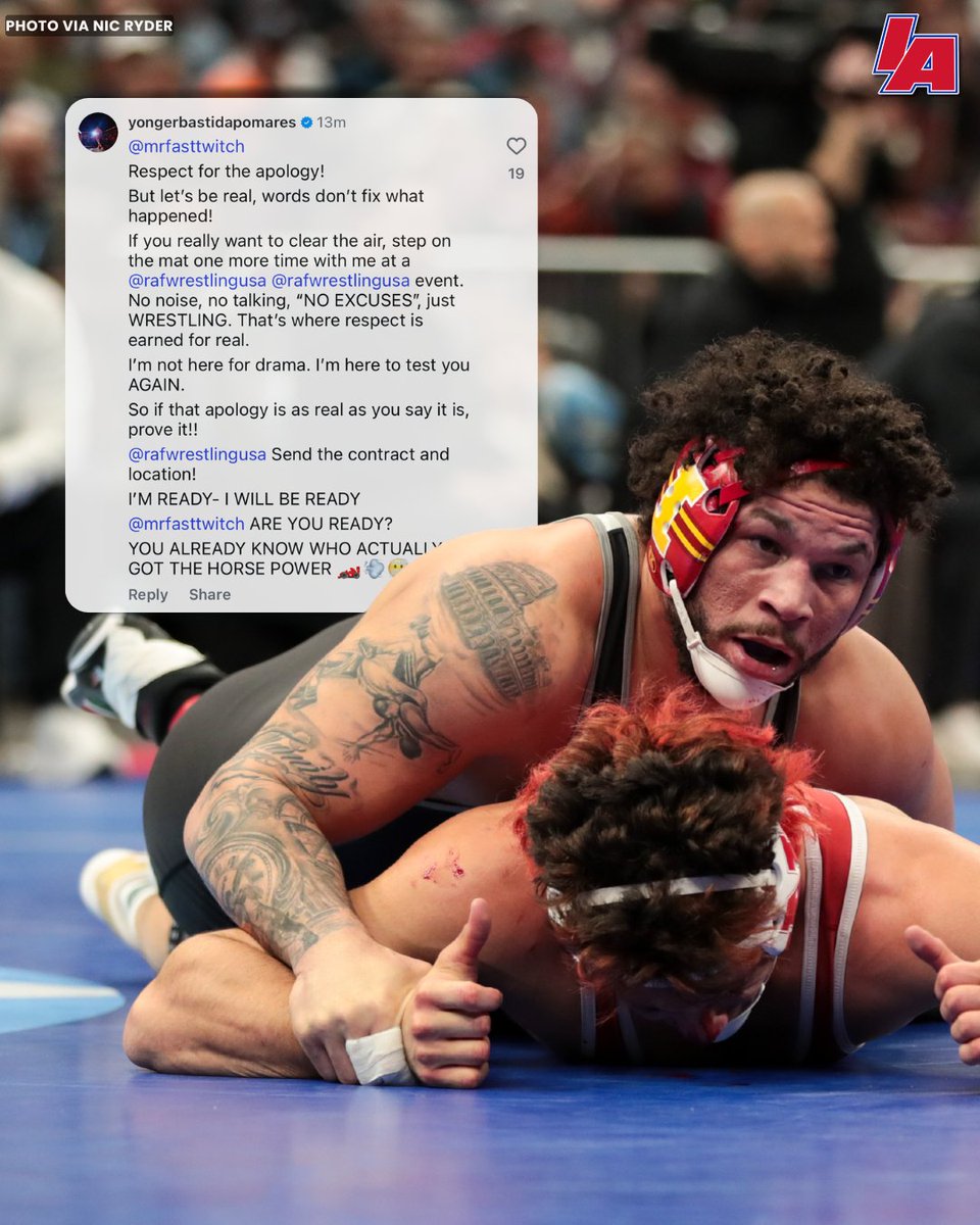 IAwrestle tweet media