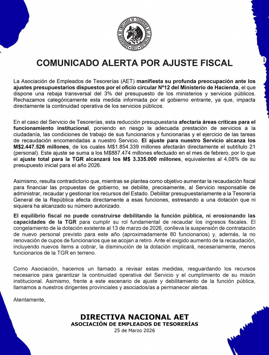 AET Nacional Chile tweet media