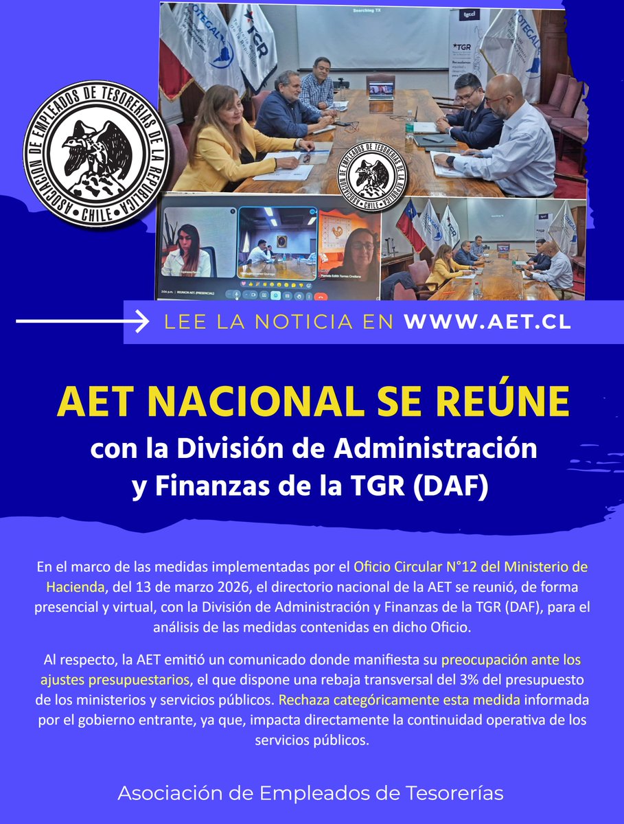 AET Nacional Chile tweet media
