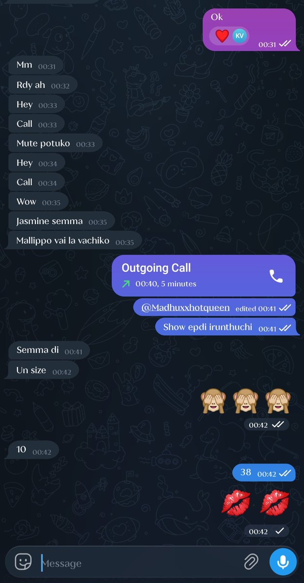 Nisha3Tamil's tweet photo. Again' review proof 💋🙈
👉Dm in telegram da
Malligai poo show available 💋🥵💜
https://t.co/TgBEA1Xyow https://t.co/zvJgZqPc9K