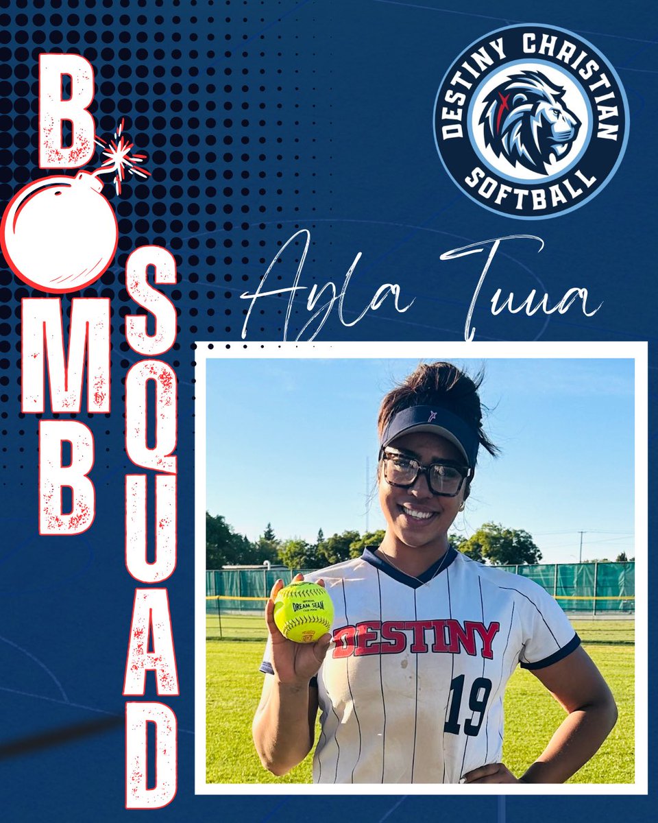 dca_lionsSB's tweet image. 3 run home run for Ayla! Ayla had a day going 4/4 with 7 RBI’s!!! @ayla_tuua 
#bombsquad #lsucommit