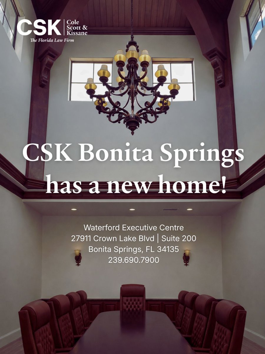 Cole, Scott & Kissane tweet media