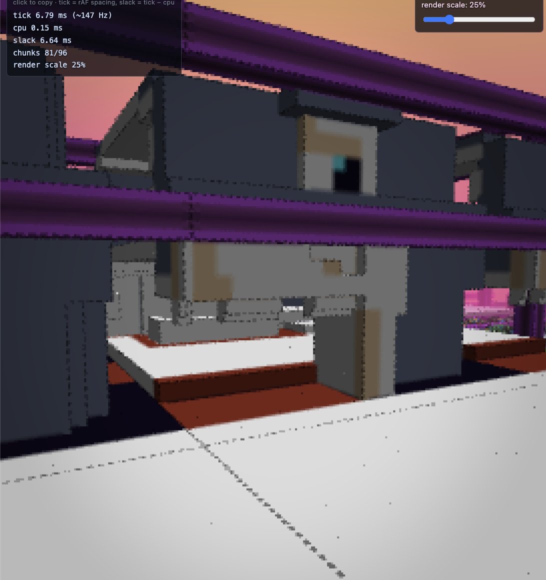 Voxels tweet media