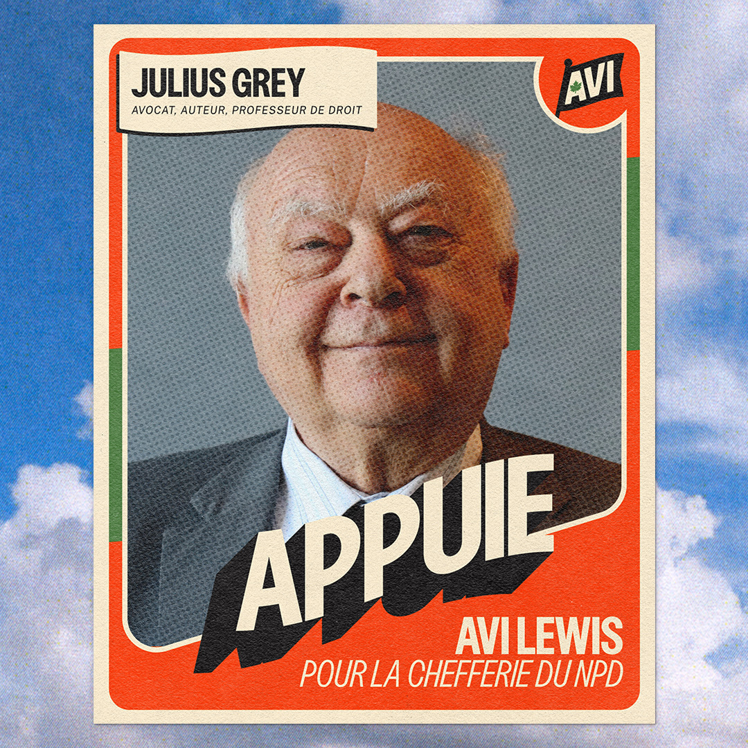 Avi Lewis tweet media