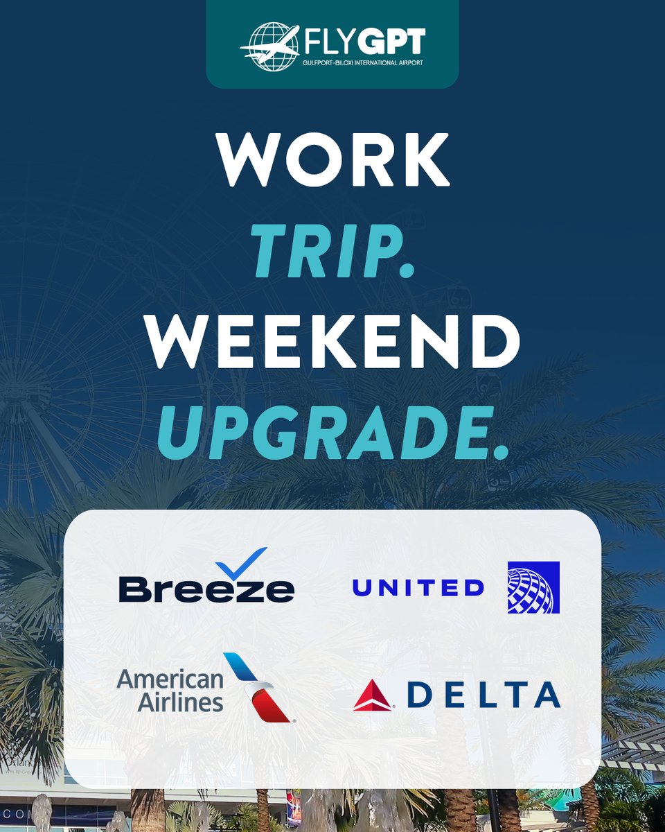 Gulfport Airport tweet media