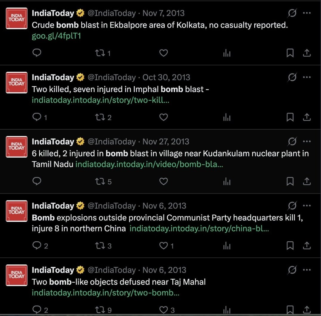 lowkeyxmenace's tweet photo. if you hate BJP, just remember this is just an avg week of Congress rule before 2014. https://t.co/HHff9XROtI