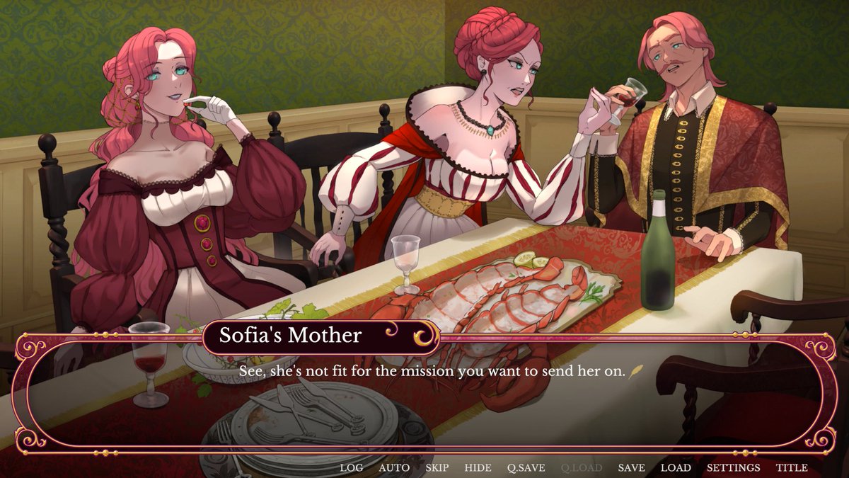 Transparent Games - Saintess and My Wife is a Spy tweet media