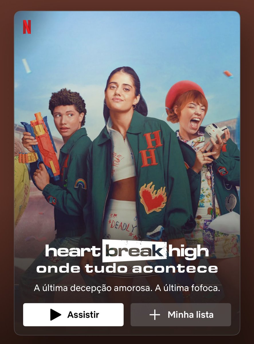 Heartbreak High Brasil 💔 tweet media