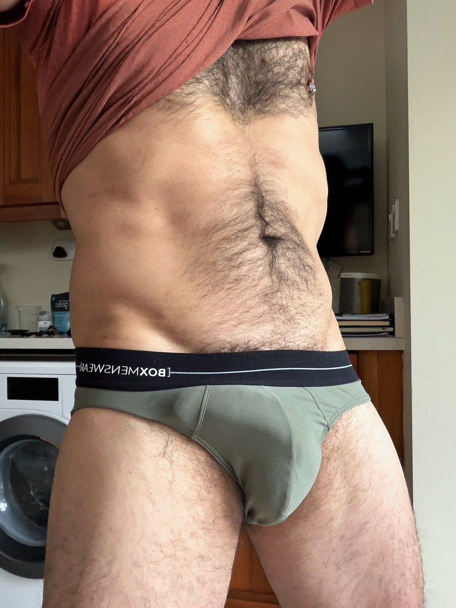 Sweaty briefs after gym … 🐷💦🐷