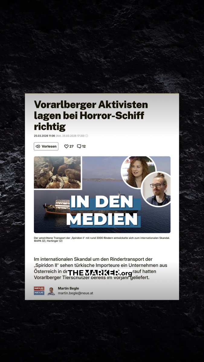 The Marker tweet media