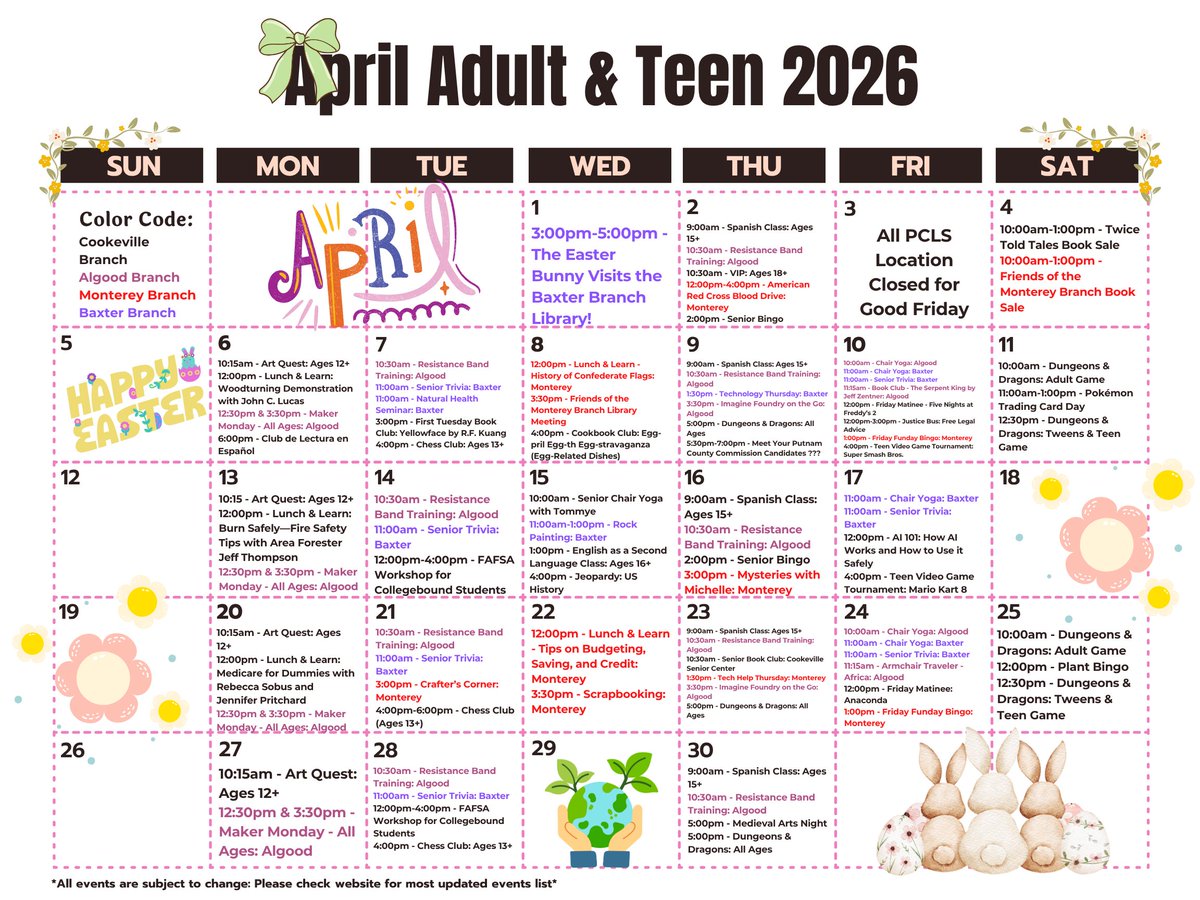 PutnamCountyLibrary tweet media