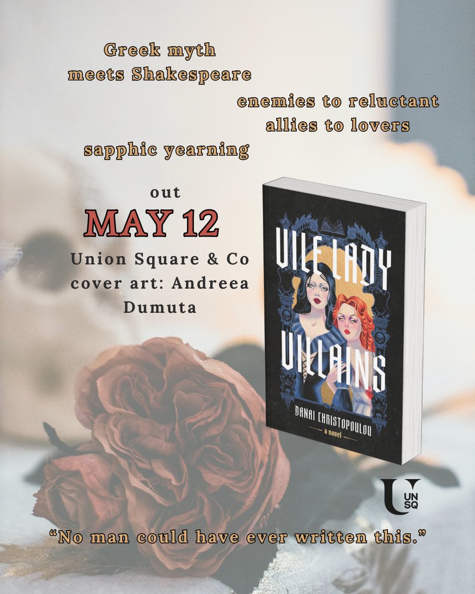 Danai Christopoulou | Pre-order VILE LADY VILLAINS tweet media
