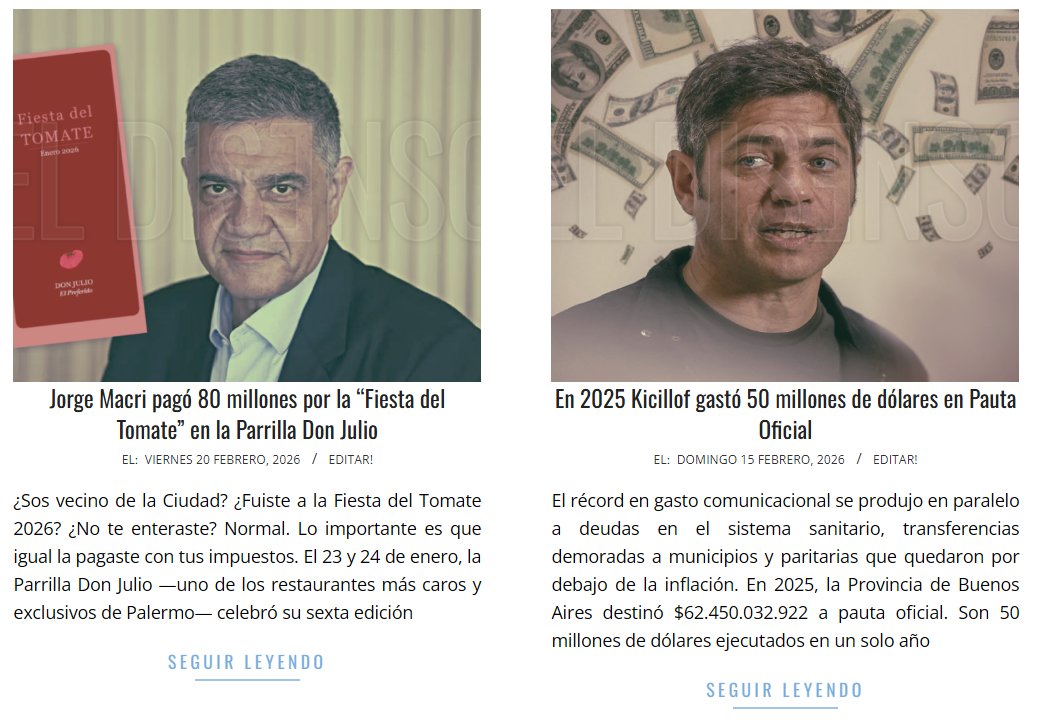 El Disenso 🇦🇷 tweet media