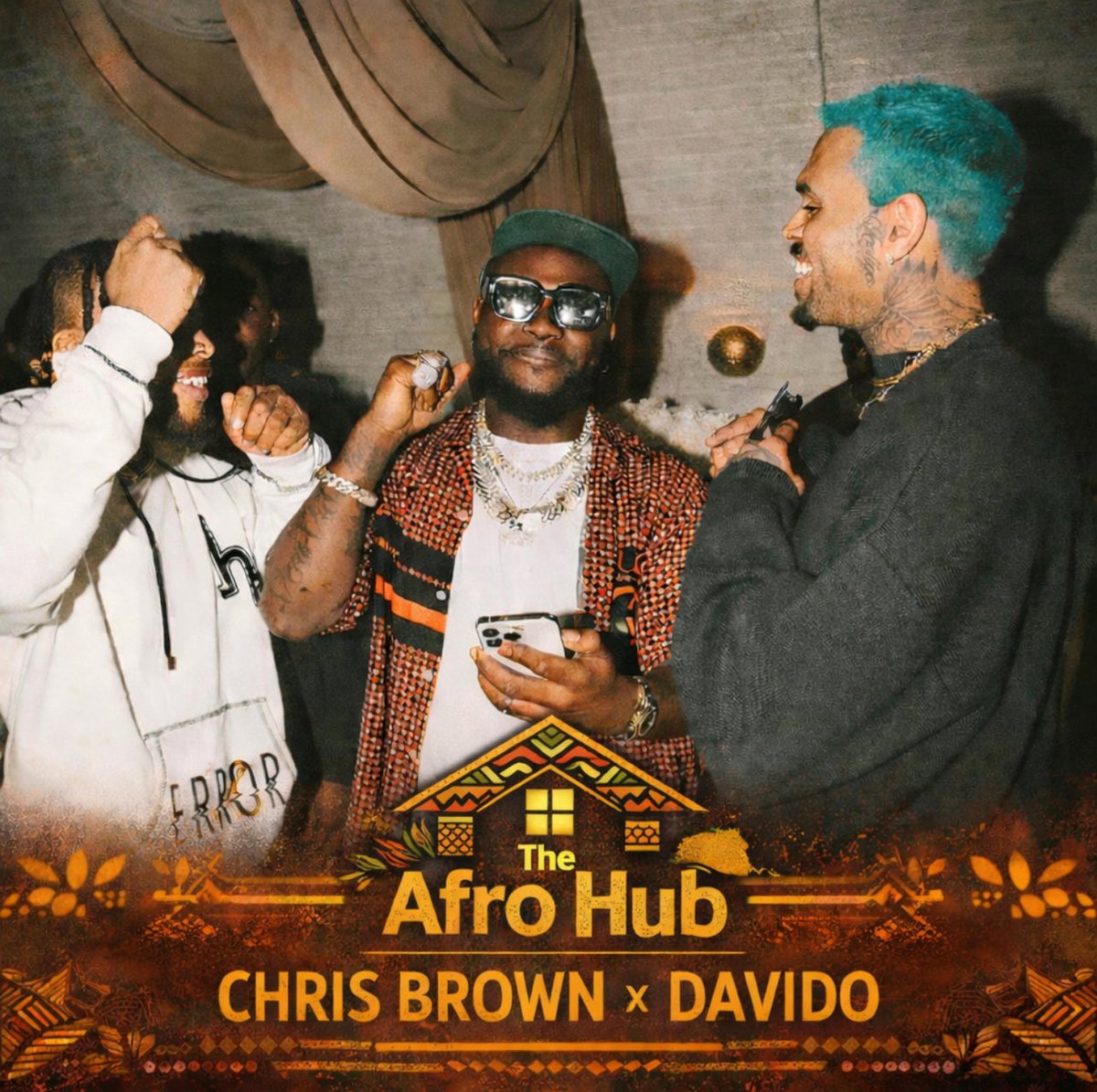 TheAfroHub's tweet photo. @chrisbrown x @davido https://t.co/RwuLyw3wVE