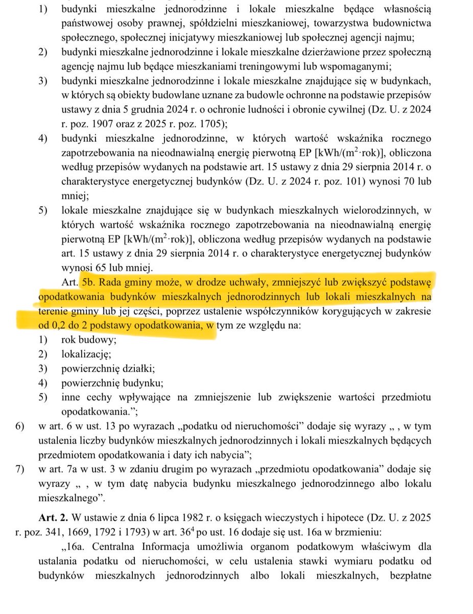 PILNE - to są kluczowe punkty złodziejskiego projektu Lewicy odnośnie podatku katastralnego od KAŻDEGO mieszkania❗️👇

❌Projekt zakłada zmiany w prawie geodezyjnym i kartograficznym - chodzi o fundamentalną zmianę na liczenie podatku OD WARTOŚCI (nie od metrażu tak jak teraz)❗️