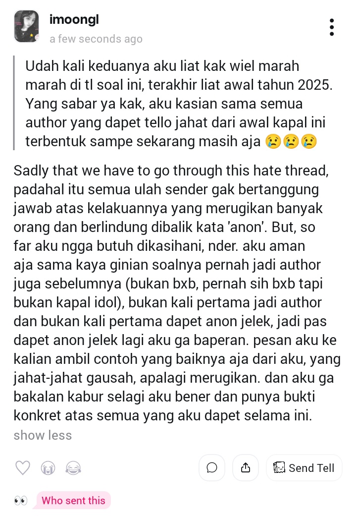 PXERSEPHONE's tweet photo. #wihello ralat ya, aku bukan marah anjay 😭 https://t.co/SWlypMyjCL