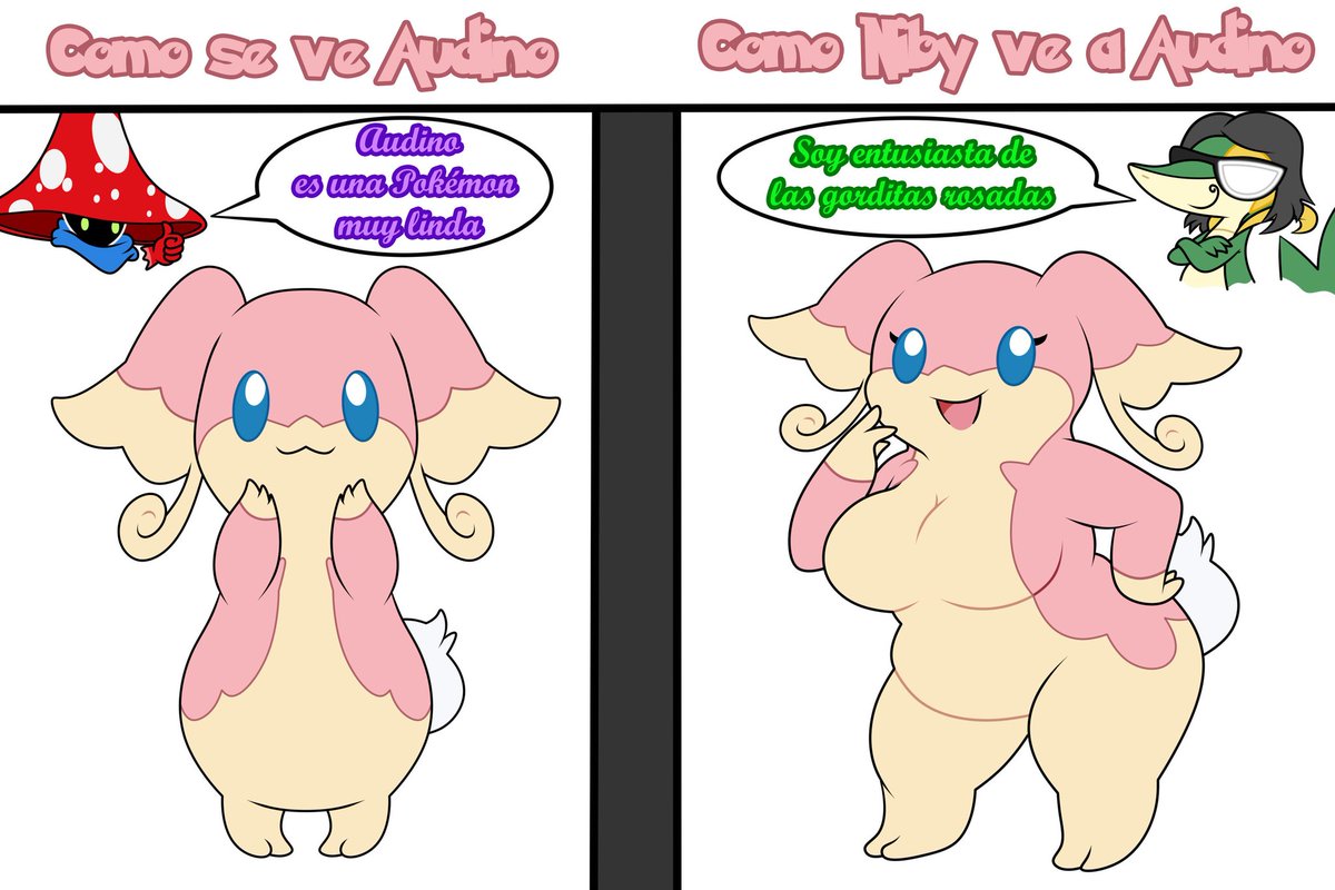 Eddy_Fingerita's tweet photo. Gracias Rotomango:3 y ahora aquí dos dibujos de Audino y Jynx junto con @NibyMPP el supremo entusiasta de gorditas rosadas y de mi parte con Jynx https://t.co/x6pb0WFBFp